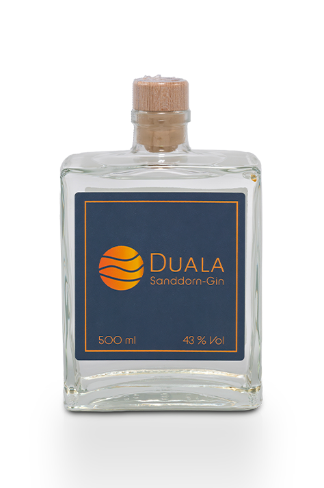 Duala Sanddorn-Gin, Dry Gin von Borkum