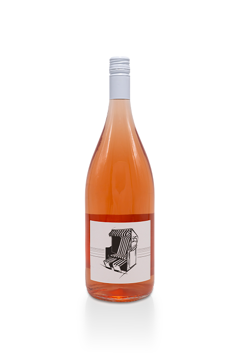 Sylter Strandkorb Rosé Magnum-Flasche Wein