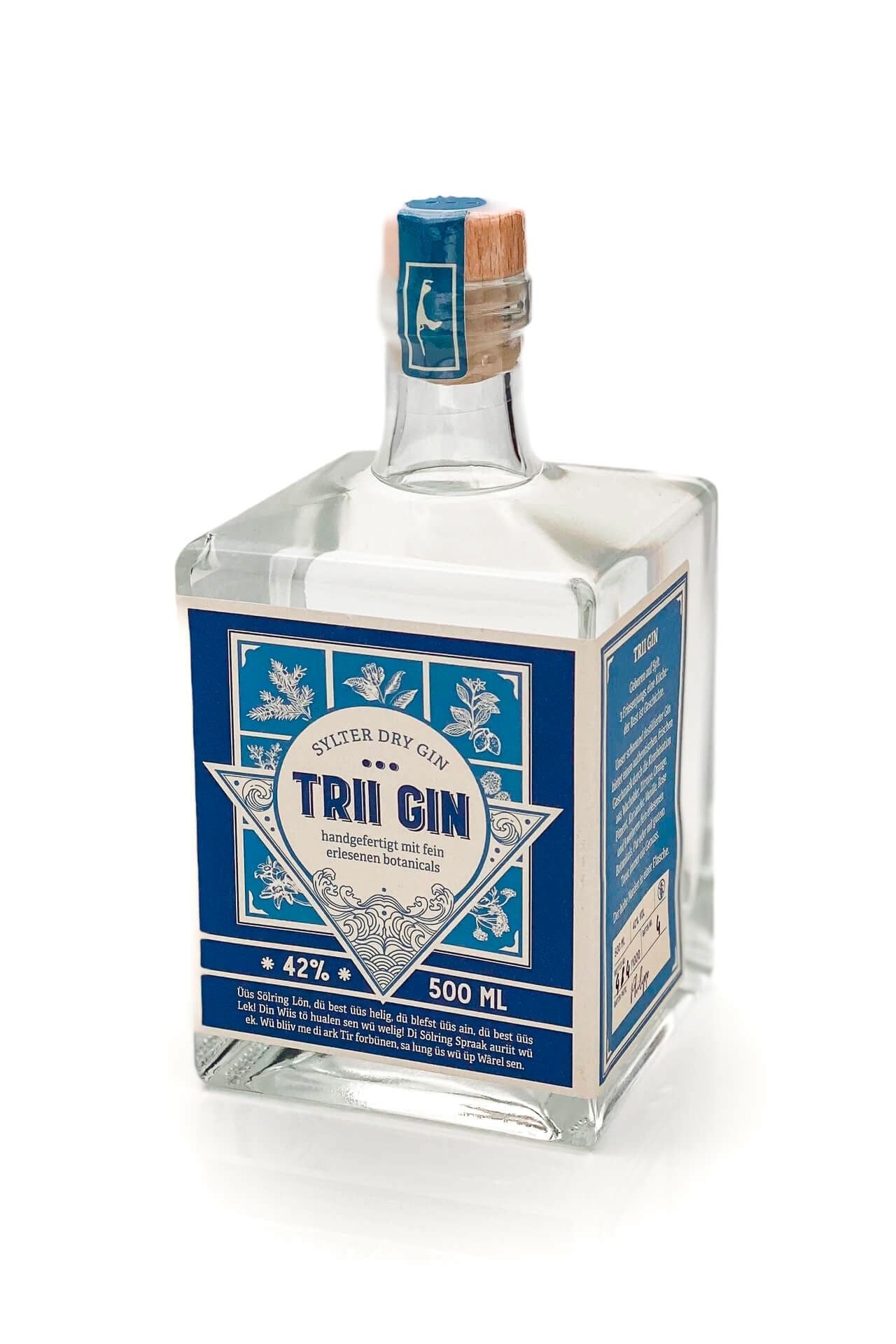 Trii Gin - Sylter Dry Gin 500 ml