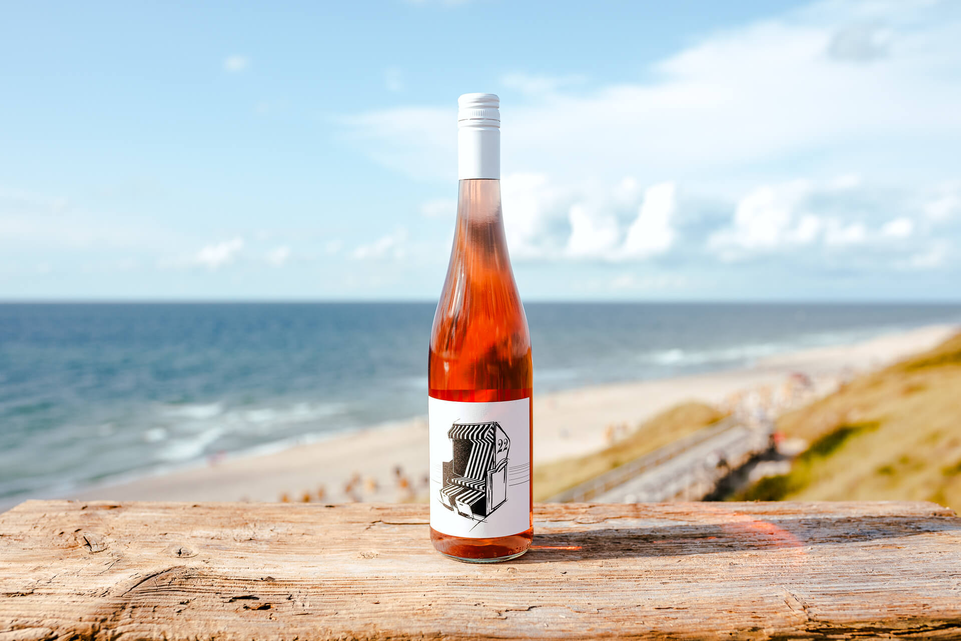 Strandkorb-Rosé