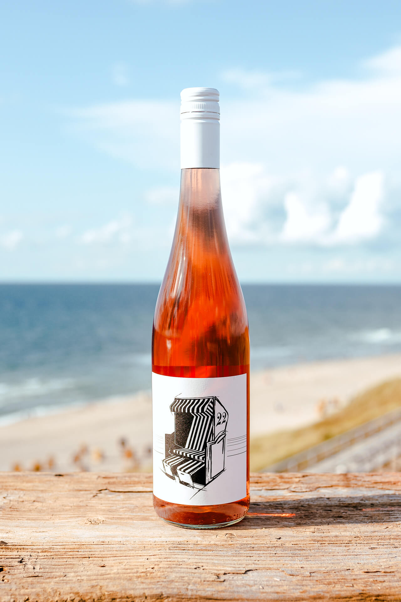 Strandkorb-Rosé