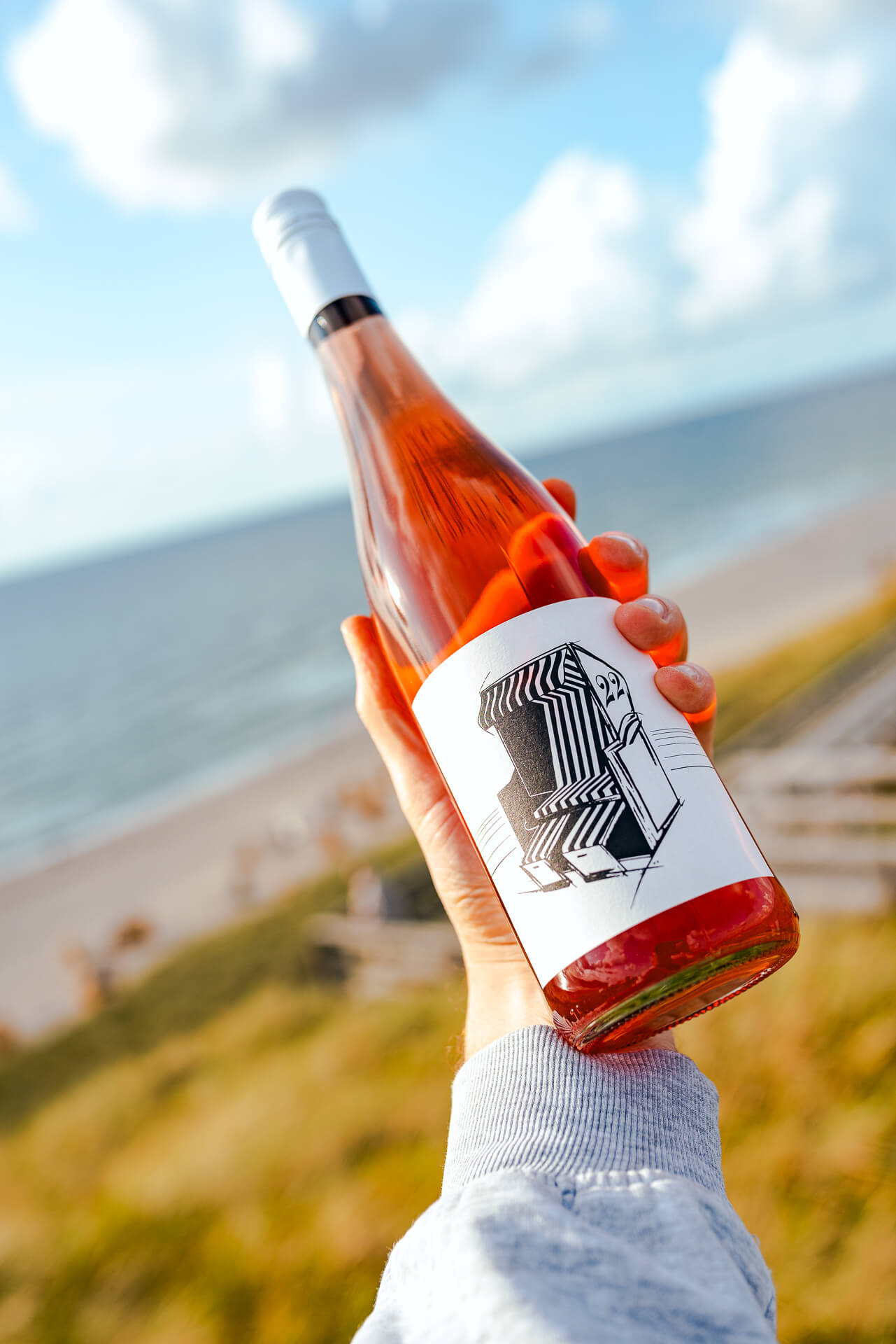 Strandkorb-Rosé
